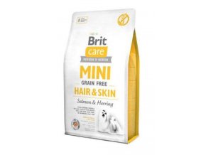Brit Care Dog Mini Grain Free Hair & Skin 2kg