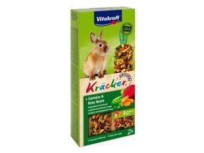 Vitakraft Rodent Kräcker Rabbit zel,č.řepa tyč 2ks