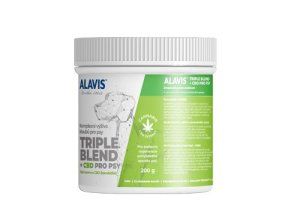 Alavis Triple Blend+CBD pro psy 200g