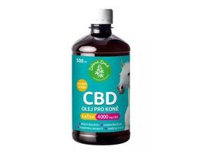 CBD olej pro koně Extra 4000mg, 500ml