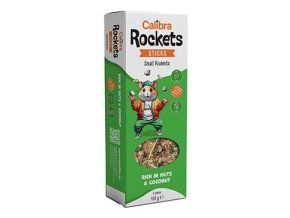 Calibra Rockets Sticks Small rodents Nuts&Coconut 120g