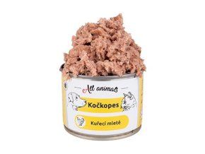 All Animals kočkopes konz. Kuřecí mleté 200g