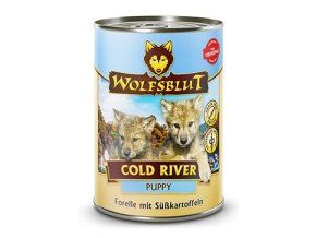 Wolfsblut Dog Puppy Cold River konz. 395g