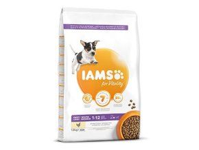 Iams Dog Puppy Small&Medium Chicken 12kg