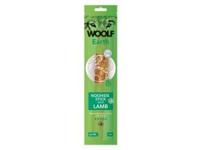 WOOLF Earth poch. NooHide XL Stick with Lamb 85g