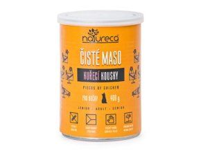 NATURECA konz. kuře kousky pro kočky 400g