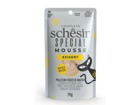 Schesir Cat kapsa Functions Mousse Exigent kuře/ját70g