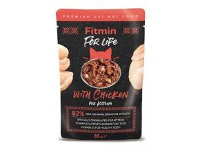 Fitmin FL cat kapsa Kitten Kuřecí 85g