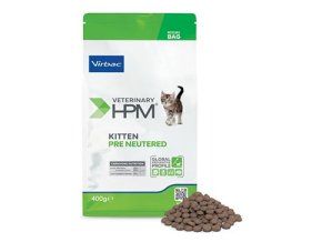 VET HPM Kitten Pre Neutered Cat 400g