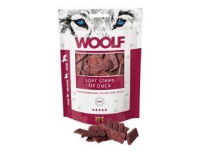 WOOLF Classic poch. Soft Strips of Duck 100g