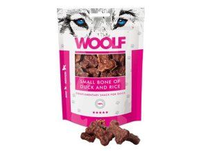 WOOLF Classic poch. Small Bone of Duck and Rice 100g