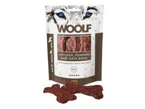 WOOLF Classic poch. Chicken,Pumpkin and Oats Bone 100g