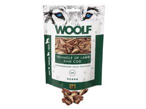 WOOLF Classic poch. Triangle of Lamb and Cod 100g