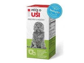 Péče o uši pro psy a kočky 50ml PHC