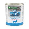 Vet Life Natural DOG konz. Hypoaller Duck&Potato 300g