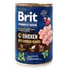 Brit Premium Dog by Nature konz Chicken & Hearts 400g