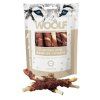 WOOLF Classic poch. Chicken and Rawhide Twister 100g
