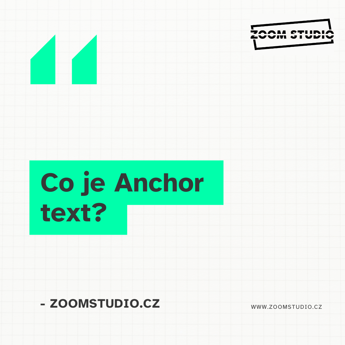 Co je Anchor text?