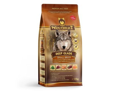 102175 wolfsblut dog small breed deep glade 2kg