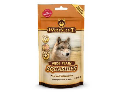 102334 wolfsblut dog squashies wide plain 100g