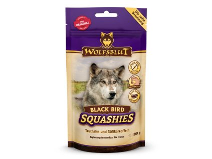 102337 wolfsblut dog squashies black bird 100g