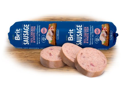 7716 1 93612 brit sausage chicken white fish 800g