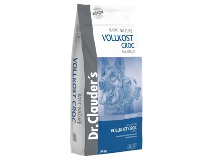 87834 dr clauder s basic nature vollkost croc all breed 20kg