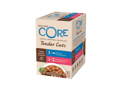 97471 kapsicka wellness core cat tender multipack tunakovy vyber 510g