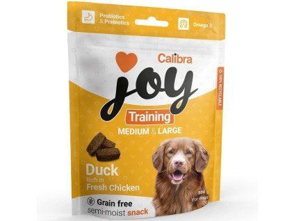 60077 calibra joy dog training snacks medium large duck fresh chicken 300 g