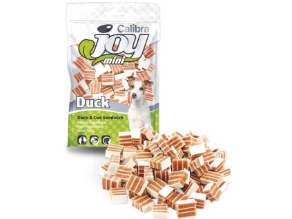 699 1 calibra joy dog mini duck cod sandwich 70g
