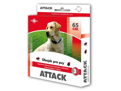 30474 1 attack antiparazitarni obojek pro psy 65 cm