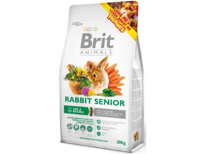 2097 1 brit animals rabbit senior complete 300 g