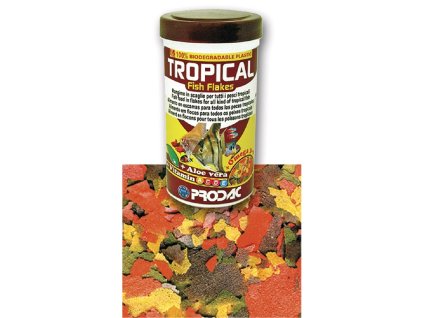 104596 prodac tropical fish flakes 200g