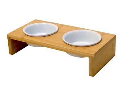 113081 2 nobby stojan 2 misky ilus 2x 150 ml