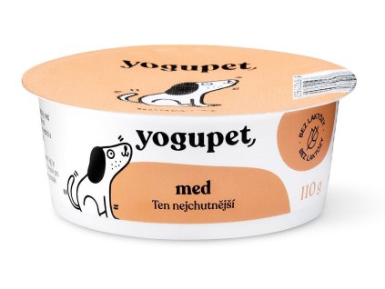 90852 yogupet jogurt pro psy s medem 110g