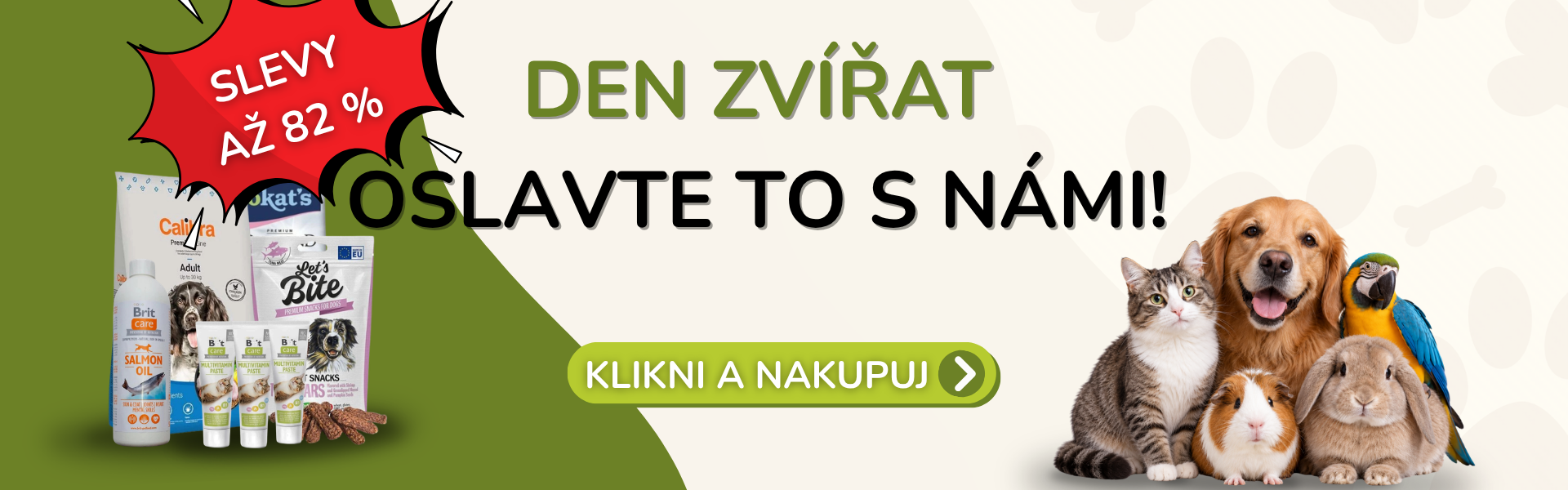 den zvířat slevy