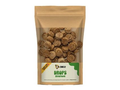 DINGO drops škvarkové 90g poškozený obal