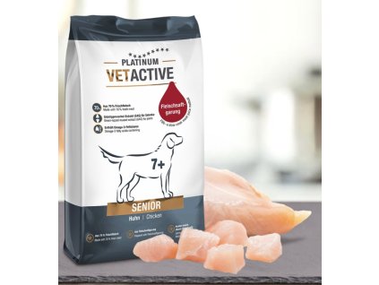 Platinum vetactive senior 5kg poškozený obal