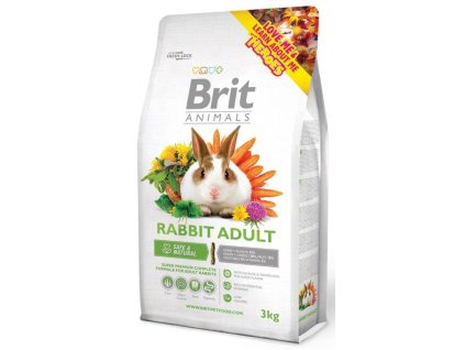 Brit Animals Rabbit Adult Complete 3kg