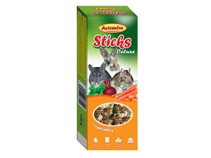 Avicentra tyčinky velký hlodavec - zelenina 2ks poškozený obal