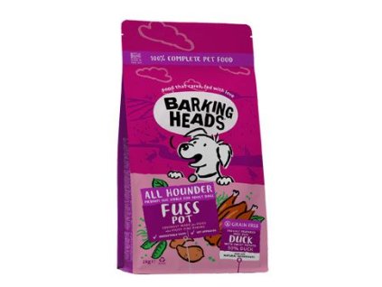 BARKING HEADS All Hounder Fuss Pot Duck 2kg