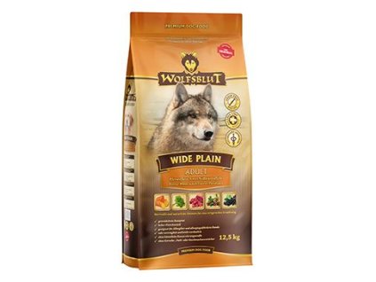 Wolfsblut Dog Adult Wide Plain 12,5kg poškozený obal