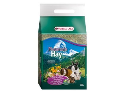 VL Hay seno s bylinkami pro hlodavce 500g poškozený obal