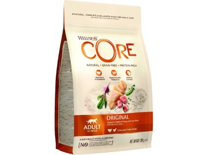 Wellness Cat Original Adult All Breeds kruta a Kuře 300g pošk