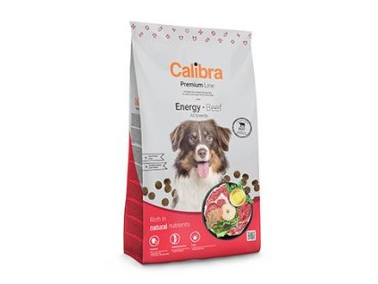 Calibra Dog Premium Line Energy Beef 12kg - TOP