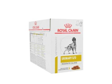 Royal Canin VD Canine Urinary S/O Mod.Calorie 12x100g pošk