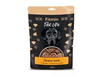 Pochoutka FFL dog Kuřecí sushi 200g