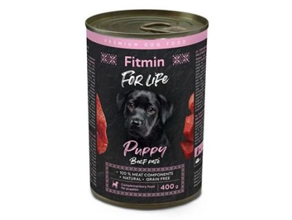 Fitmin For Life dog konz. pro štěňata Hovězí 400g