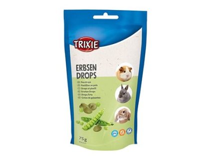 Pochoutka DROPS PEA pro hlodavce 75g TR