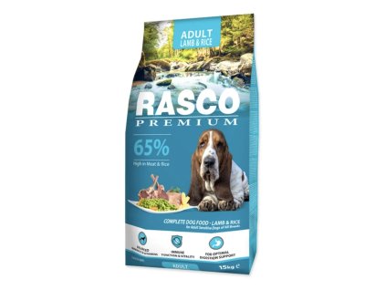 RASCO Premium Adult Lamb & Rice 15 kg Pošk